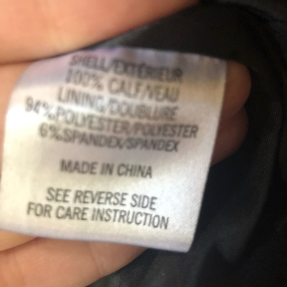 Cropped Thyskens’ Theory Leather Jacket - Picture 8 of 8